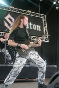 Sabaton live at RockHard 2010